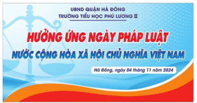 HƯỞNG ỨNG NGÀY PHÁP LUẬT NƯỚC CỘNG HÒA XÃ HỘI CHỦ NGHĨA VIỆT NAM